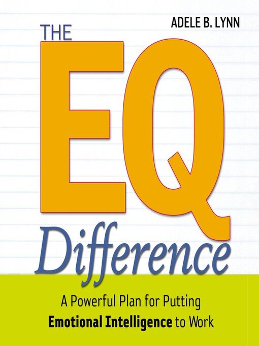 Title details for The EQ Difference by Adele Lynn - Wait list